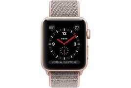 Apple Watch Series 3 GPS + Cellular Smartwatch (Gold Strap, 42mm)