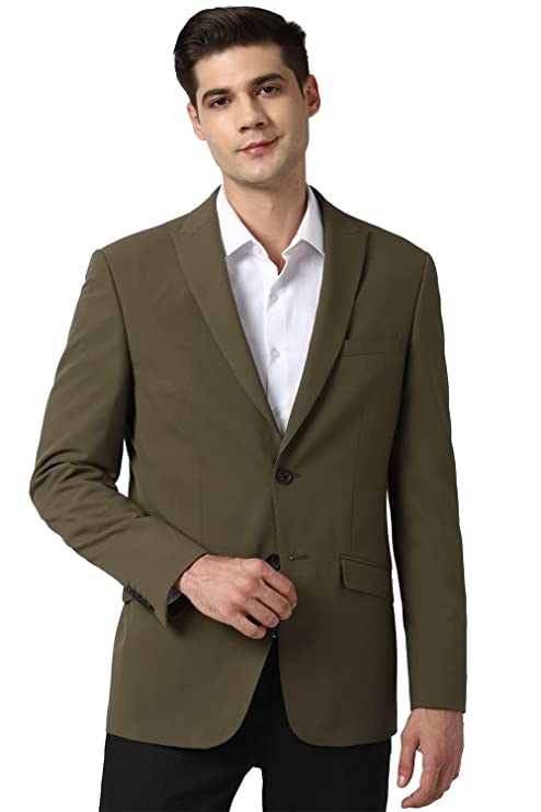 Peter England Men's Slim Blazer - Image 2