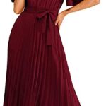 Lymio Women's Polyester A-Line Long Dress