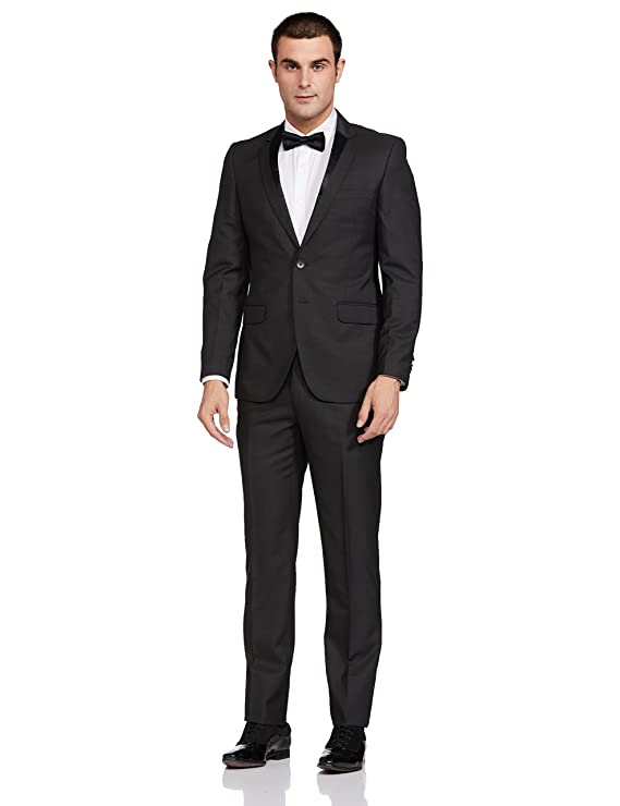 Raymond Men's Peak Lapel Regular Fit Suit