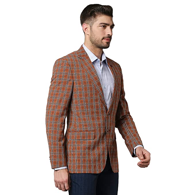 Raymond Dark Orange Blazer - Image 2